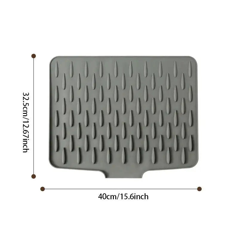 Multi-Functional & amp; Foldable Silicone Drainage Mat