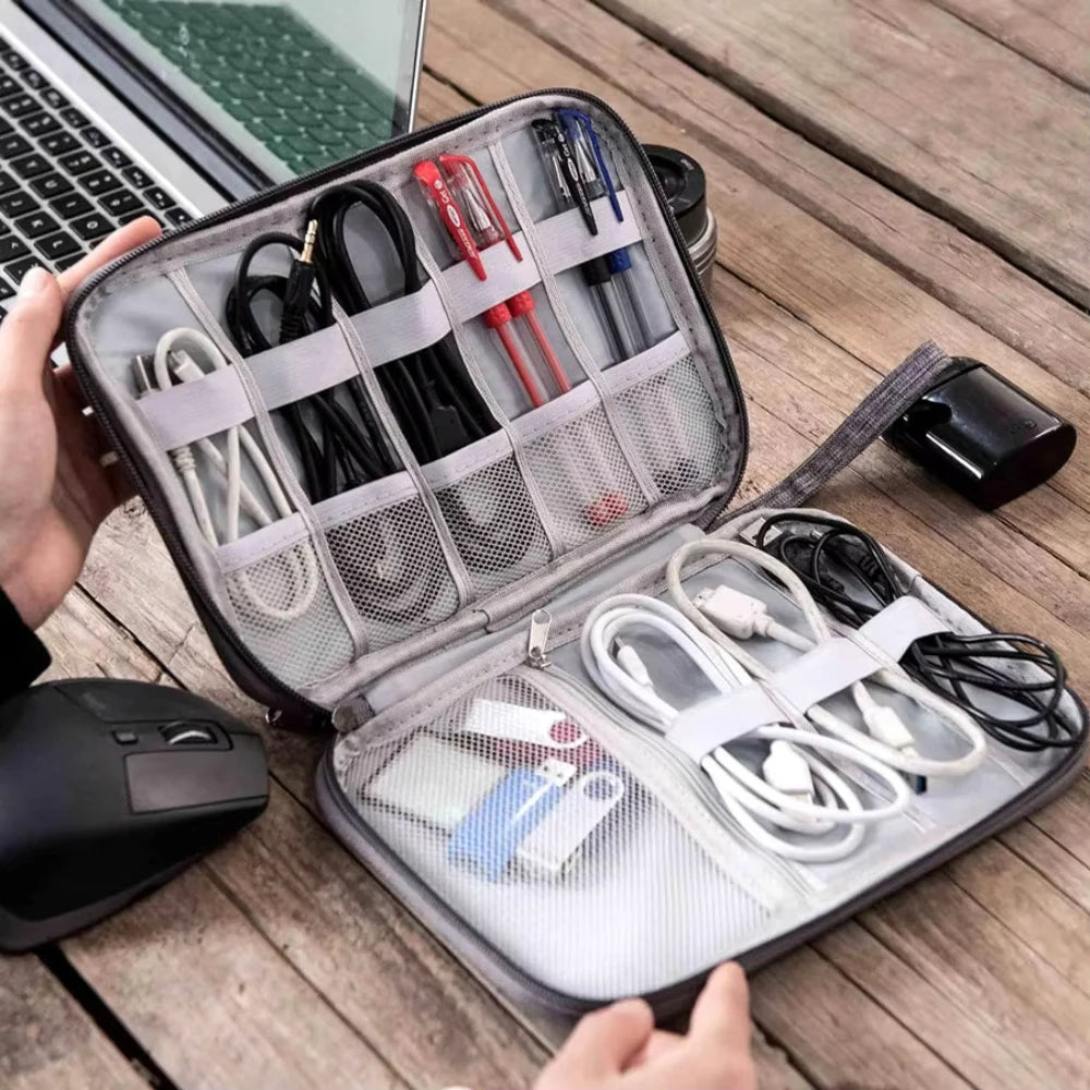 💼 “Smart &amp; Sleek” – Multifunctional Organiser Bag