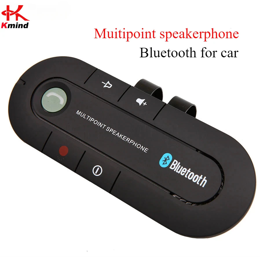 Kit manos libres Bluetooth para coche KMIND con funciones de música y llamadas