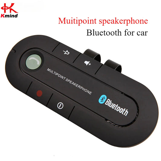 KMIND Bluetooth Handsfree Car Kit with Music & Call Features