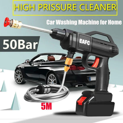 The 50Bar Cordless High-Pressure Washer