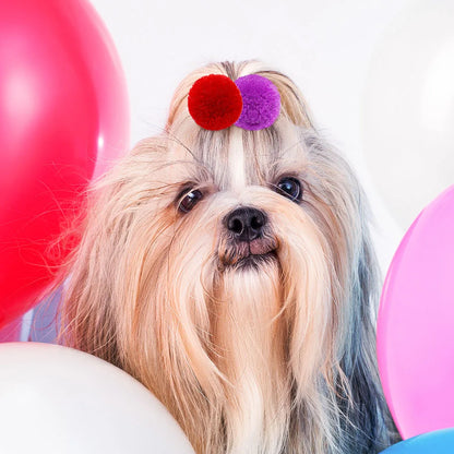 🎀 Dog Hair Bows Set for Stylish Pets
